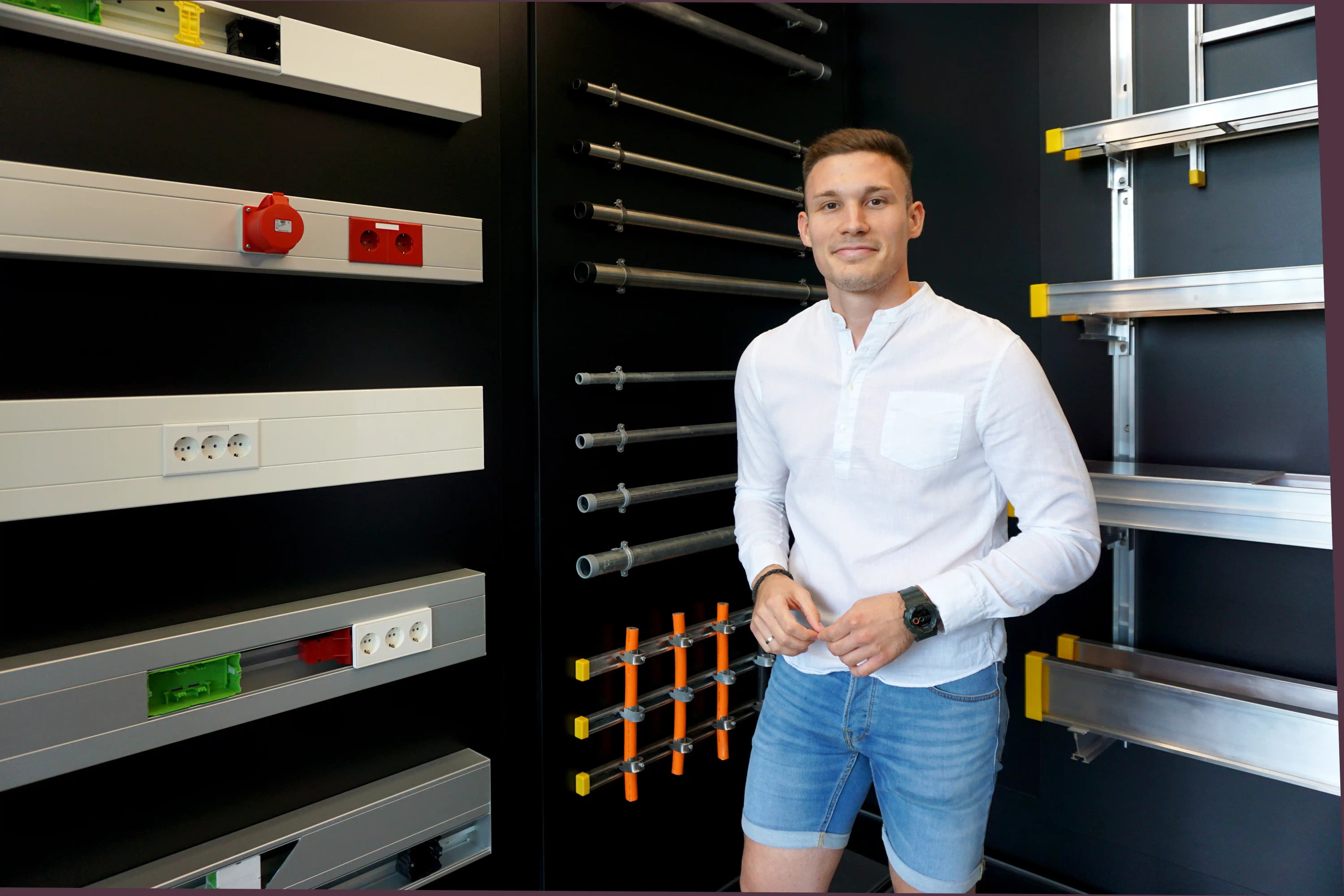 Alu-Installationsrohre