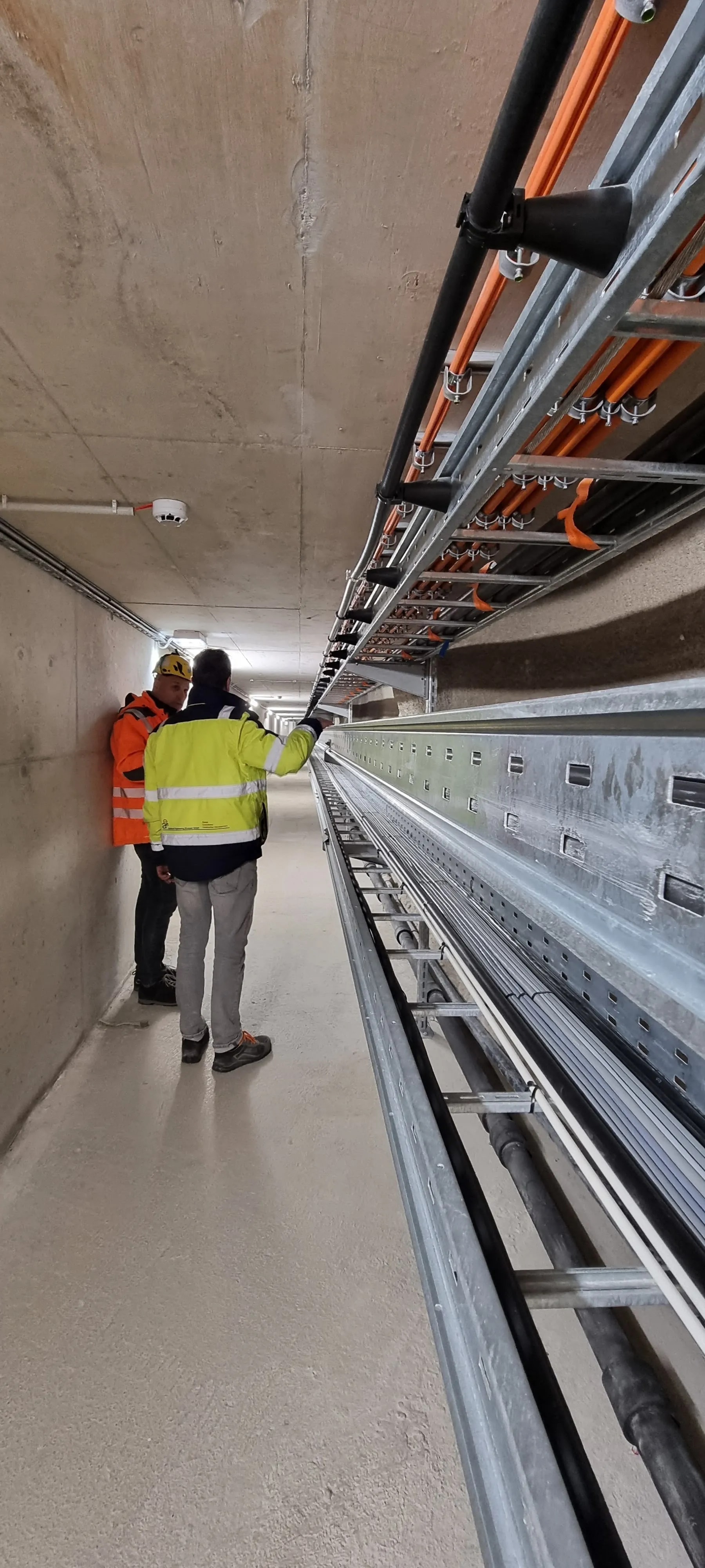 Kraftwerk Tunnel Burger Andreas Projektant Projekt Kabeltrassierung ROWA-MOSER